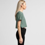 Stylish Form-fitting Crop Tee