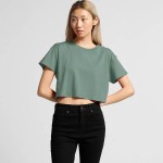 Stylish Form-fitting Crop Tee